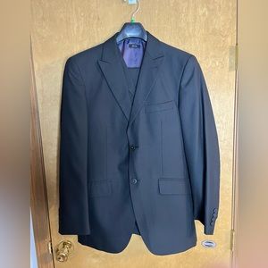 J. Ferrar three piece suit. Jacket, vest, and pants all included.